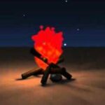 焚き火 / Bonfire　3DCG　[blender]