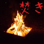 【癒し】焚き火 bonfire