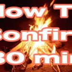 【Slow TV】焚き火/Bonfire 30 min/疲労回復・ストレス解消・癒し系作業用BGM