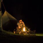 【ソロキャンプ】ひとりぼっちで焚き火を楽しむ大人の夜 [4K HDR]