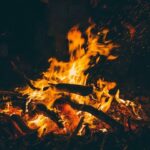 Relaxing music with the sound of bonfire: Relaxation, Healing, Sleep music, camp music.