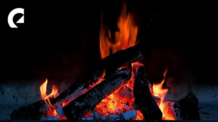 2 Hours of Relaxing Fire Sounds, Fireplace, Bonfire 🔥