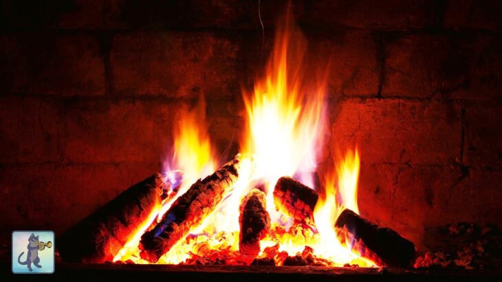 24/7 Best Relaxing Fireplace Sounds – Burning Fireplace & Crackling Fire Sounds (NO MUSIC) 🔥