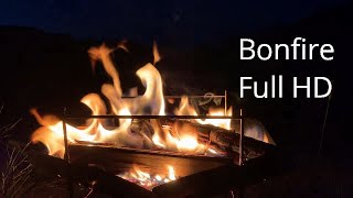 焚き火　Bonfire with Crackling Fire Sounds (Full HD)