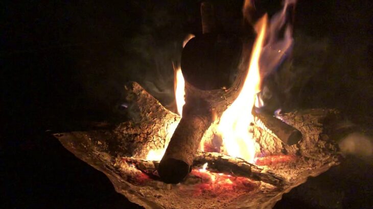 #高画質 #焚火 #キャンプ #camp #Bonfire #1/fゆらぎ 『ただただ。炎を見つめる。』