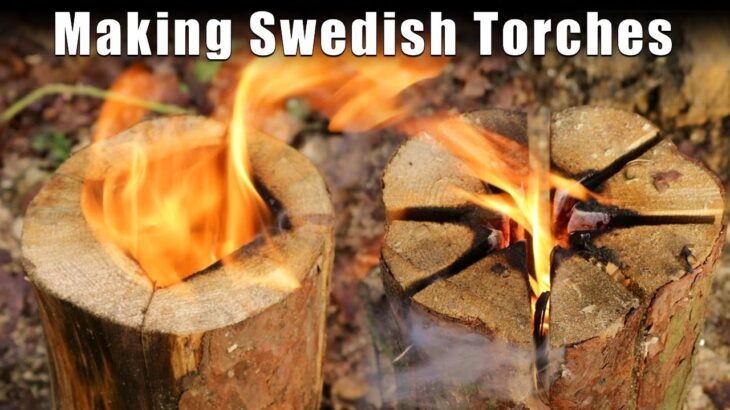 Swedish Torches – 3 Styles of 1 log fire