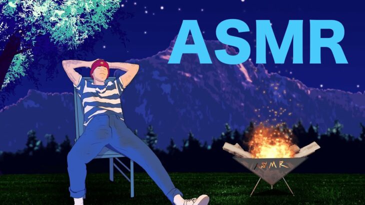 【ASMR】-Bonfire Fire Sound 〜環境音 焚き火〜