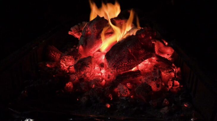 焚き火 / Bonfire GWに火を眺める